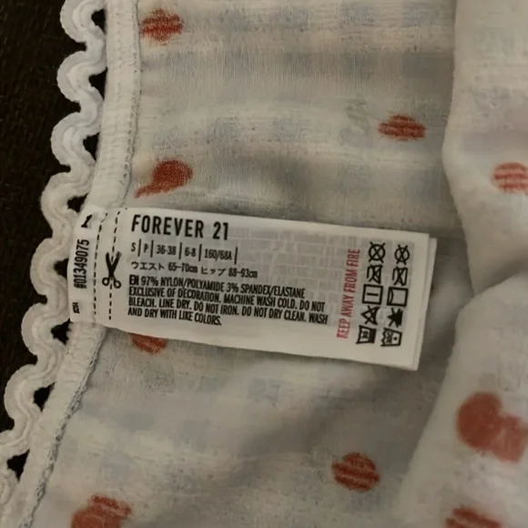 Forever 21 Cherry romper set - Picture 7 of 7